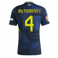 Camiseta Escocia Scott McTominay #4 Primera Equipación Eurocopa 2024 manga corta